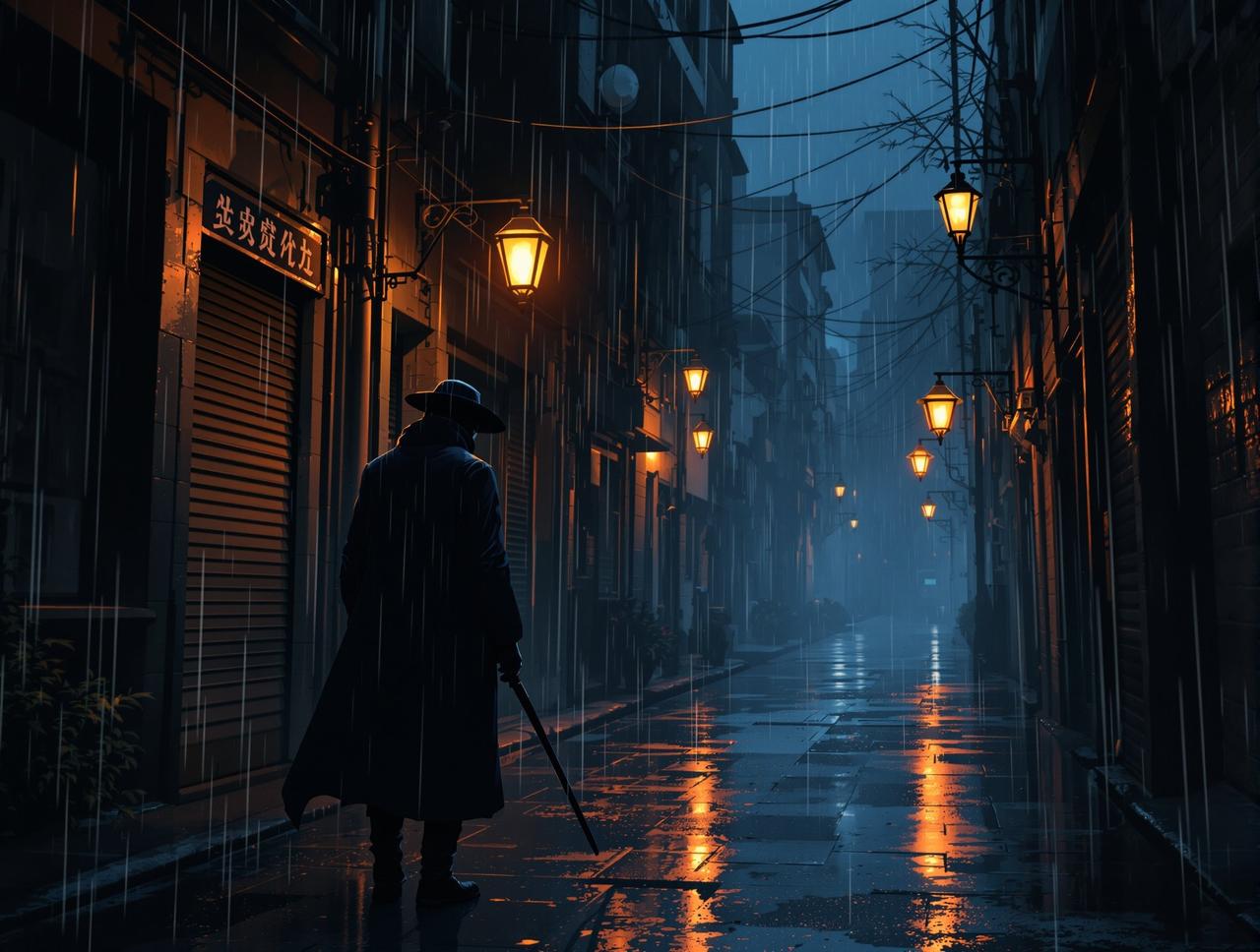 韩漫剧作品 - 暗夜追踪者，烧脑悬疑